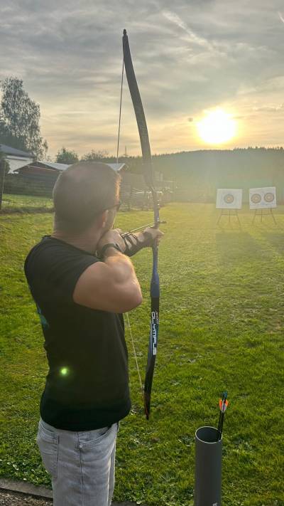 Bogenschieen beim Schtzenverein Hubertus Breitenborn