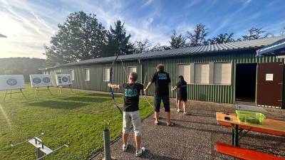 Bogenschieen beim Schtzenverein Hubertus Breitenborn