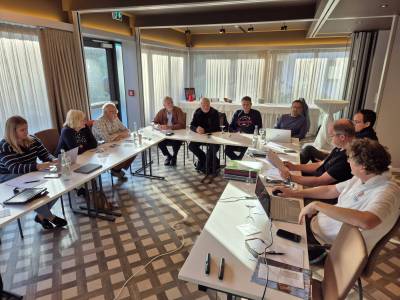 CDU Klausur: Fleiig bei der Arbeit